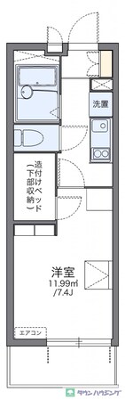 レオパレスリモーネIVの物件間取画像